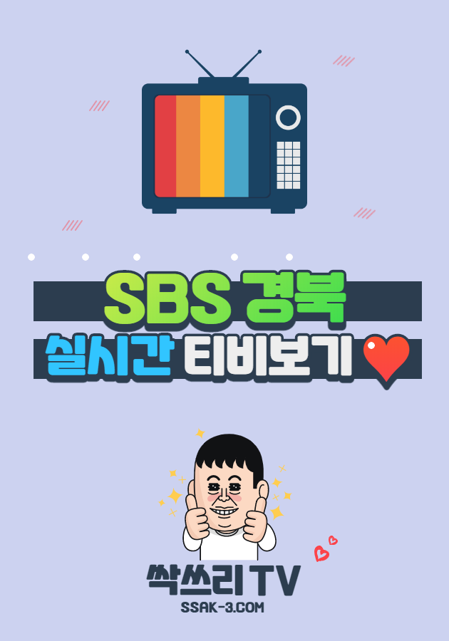 SBS 경북 실시간 TV 무료보기